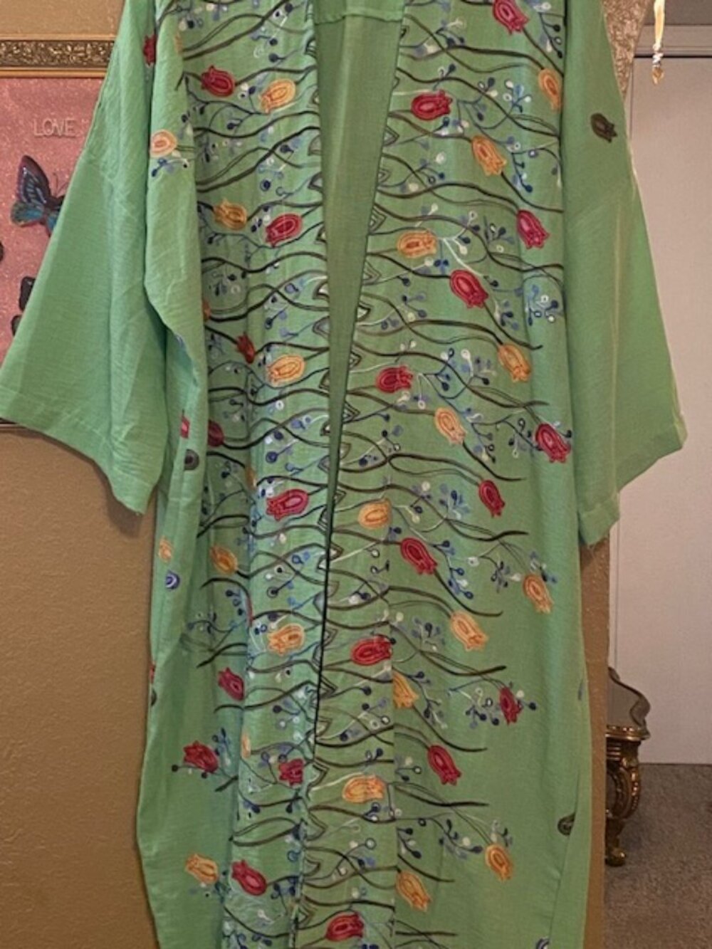 Moo moo/kaftan/kimono open front Abaya